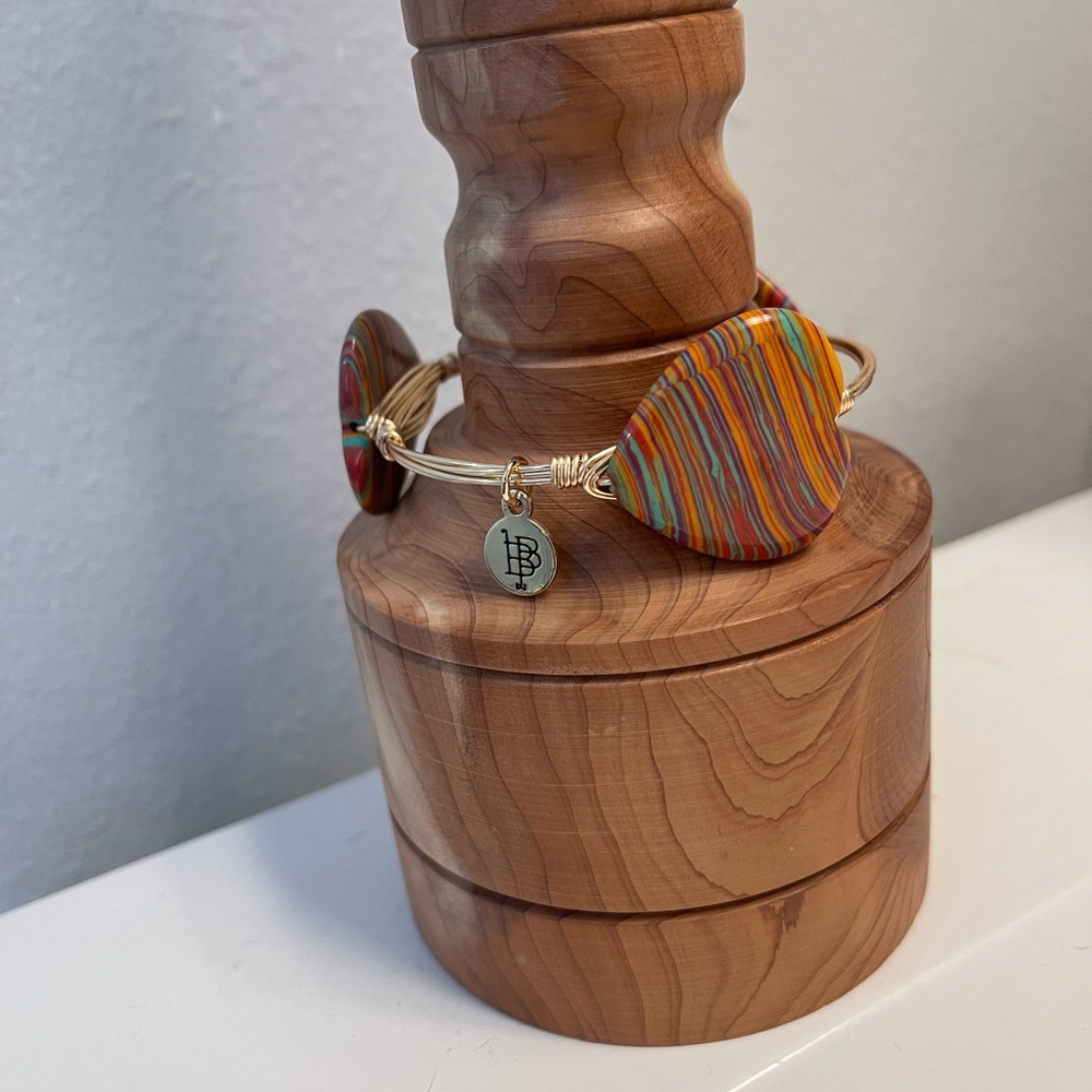 Bourbon & Bowties heart bracelet